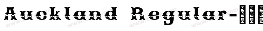 Auckland Regular字体转换 Auckland Regular字体转换